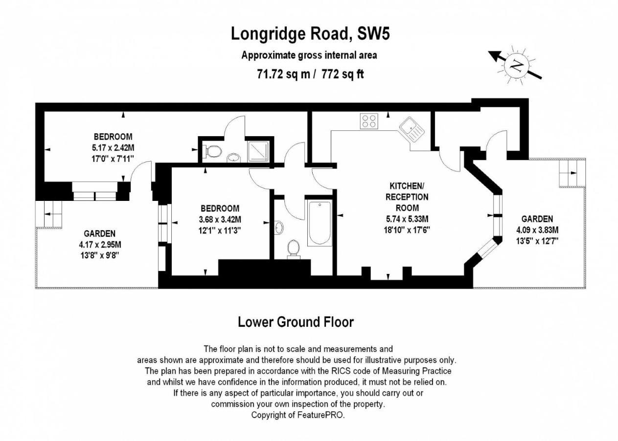Spacious & Cosy 2 Bedroom Home Plus 2 Sofa-Beds With Private Entrance And Back Patio, 3 Min Walk To Earl'S Court Station 伦敦 外观 照片